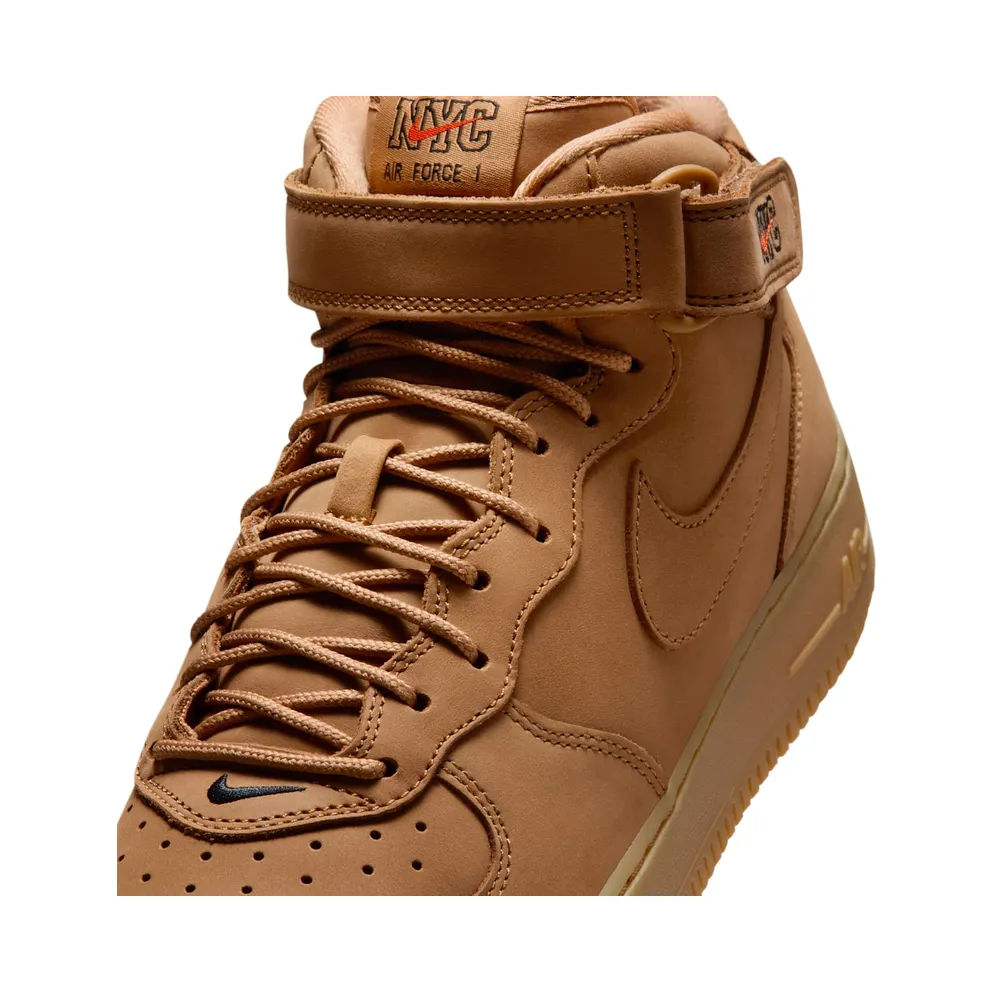 Nike Air Force 1 Mid “Flax (2014)” (715889-201)