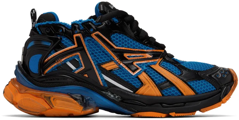 Balenciaga Blue Runner Sneakers (677403-W3RB3-4719)