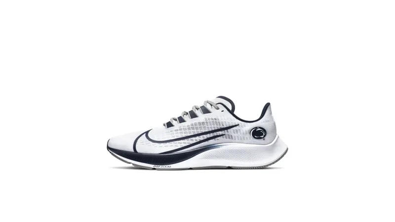 Nike Air Zoom Pegasus 37 Penn State White/Pure Platinum-Pewter Grey-College Navy (CZ5390-100)