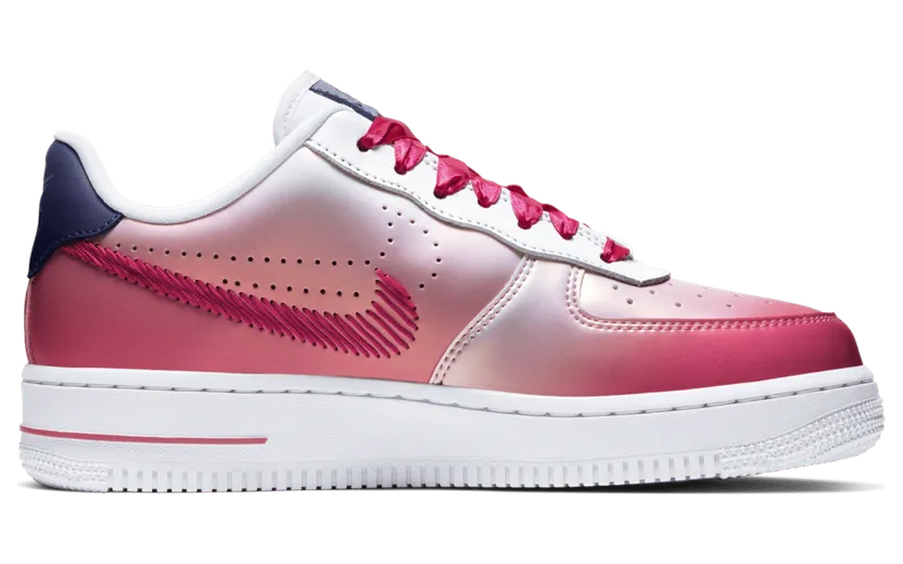 Nike Air Force 1 Low ‘Kay Yow’ White/Pink Foam/Regency Purple/Vivid Pink (CT1092-100)
