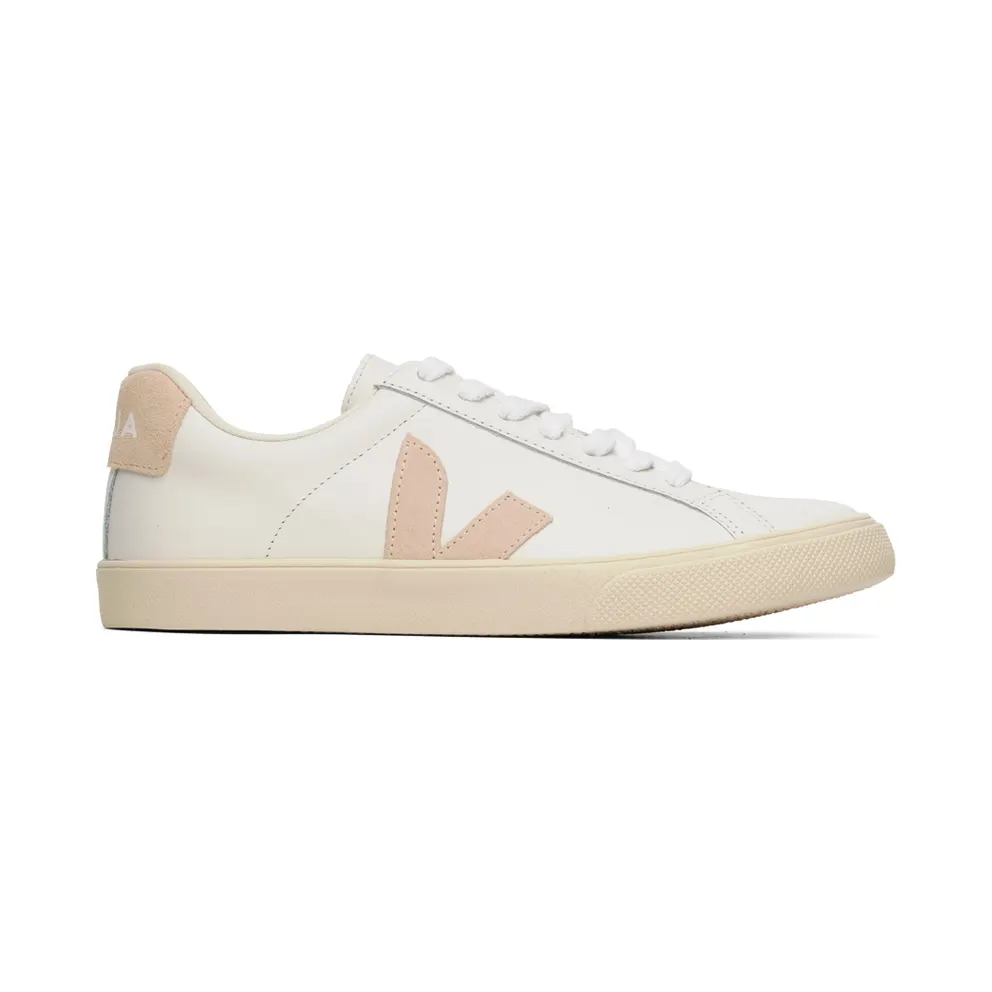 VEJA White & Beige Esplar Sneakers (EO0202335)