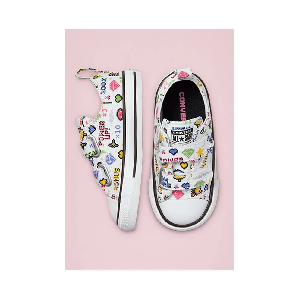 Converse Gamer Easy-On Chuck Taylor All Star Low Top White/black/bold Pink (770172C)