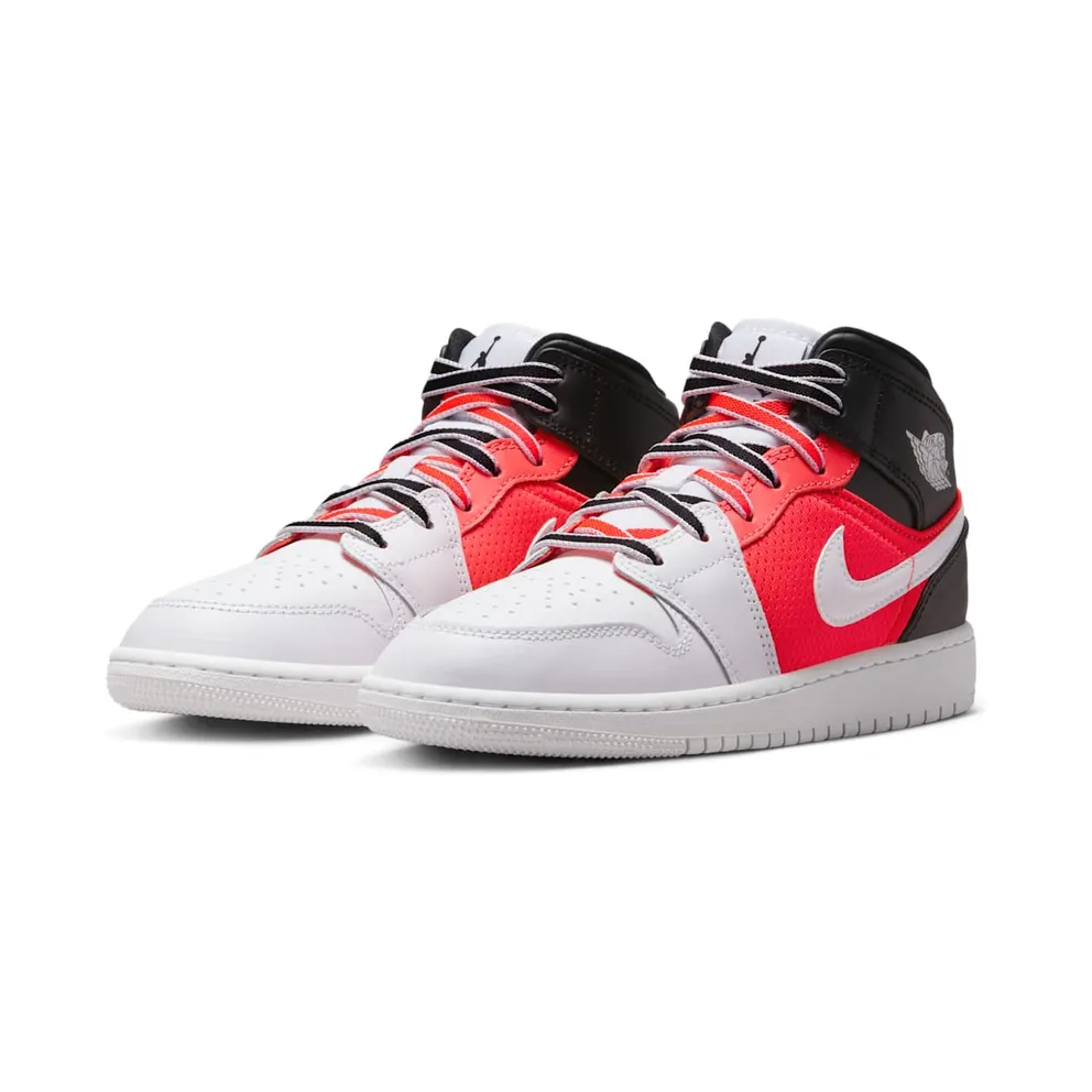 Air Jordan 1 Mid SE GS “White Infrared” (FB4417-016)