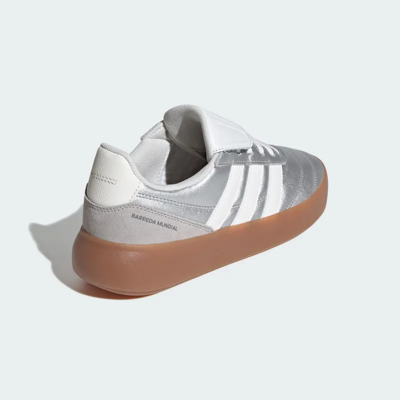 Adidas BARREDA MUNDIAL-Shoes Silver Metallic / Core White / Iron Metallic (HP6922)