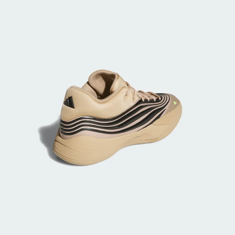 Adidas Dame X Warm Sandstone / Core Black / Lucid Lemon (KJ4399)