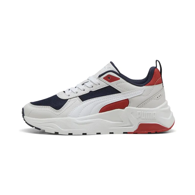 Puma Trinity 2 LT “Puma Navy / Puma White / Feather Gray / Red Fire” (403703_03)