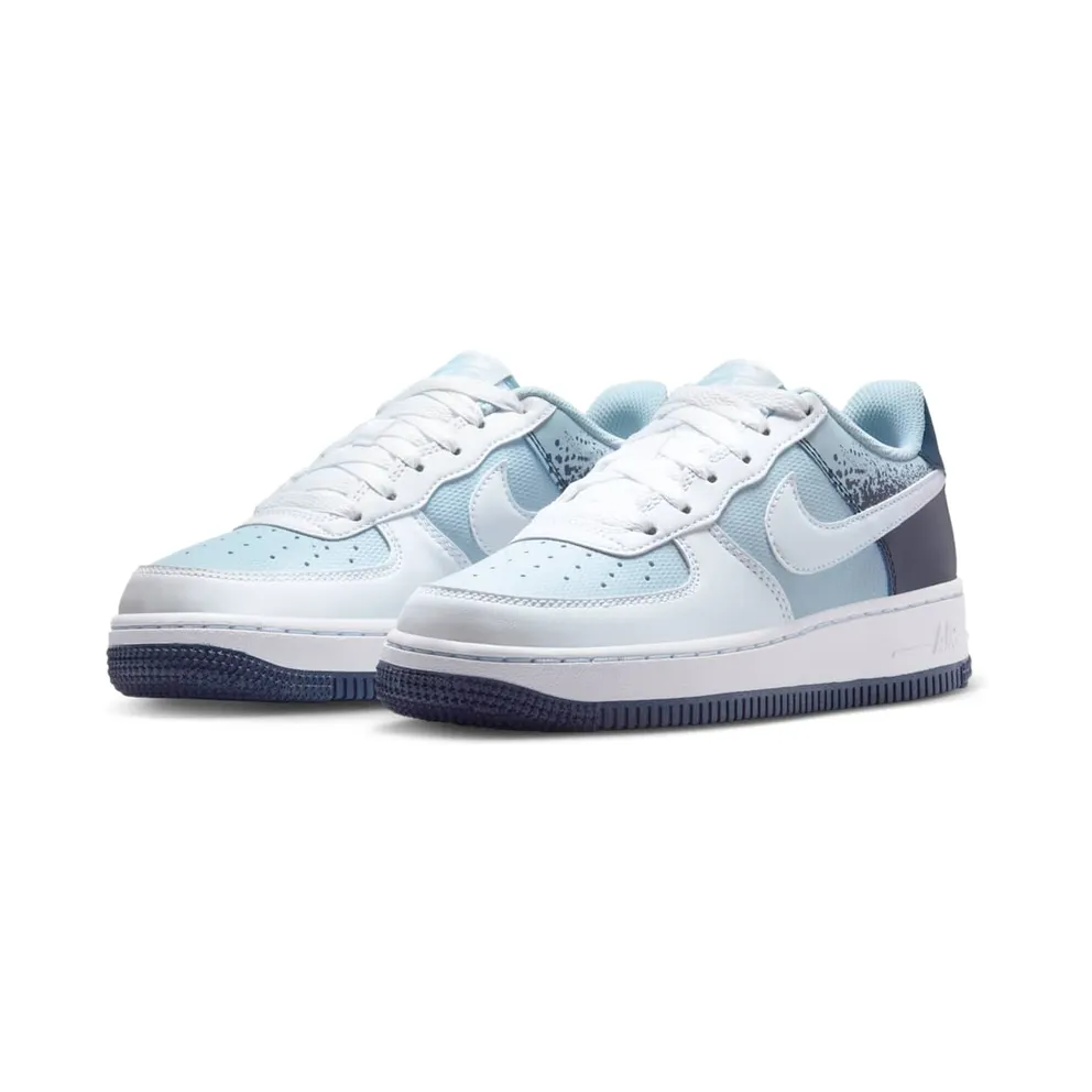 Nike Air Force 1 Low GS “Light Armory Blue Midnight Navy White” (IB7686-400)