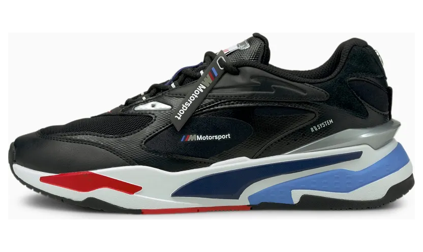 Puma BMW M Motorsport RS-Fast Motorsportschuhe Schwarz/Rot (306770-01)