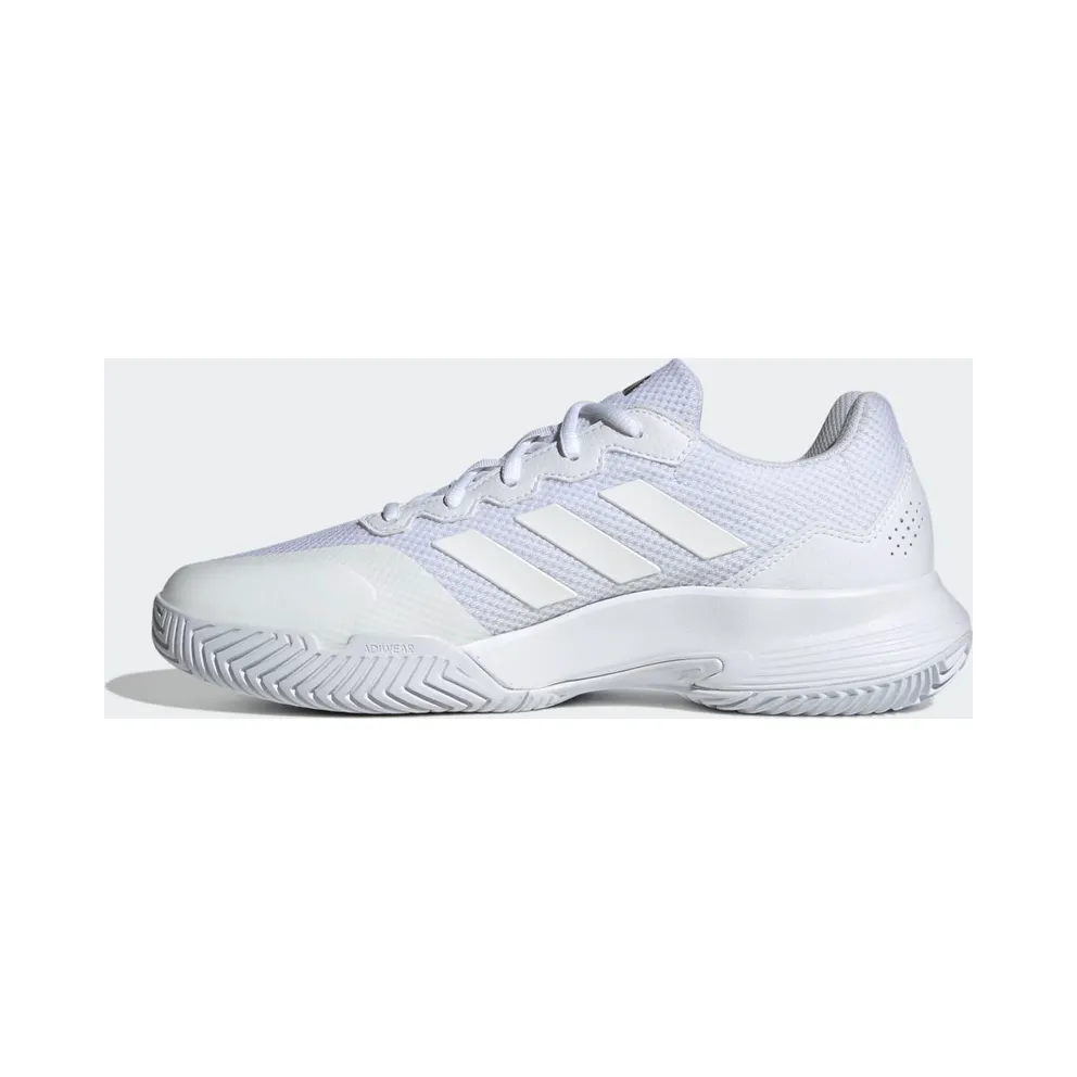 Adidas Gamecourt 2.0 Tennis Shoes Cloud White / Cloud White / Matte Silver (IG9568)