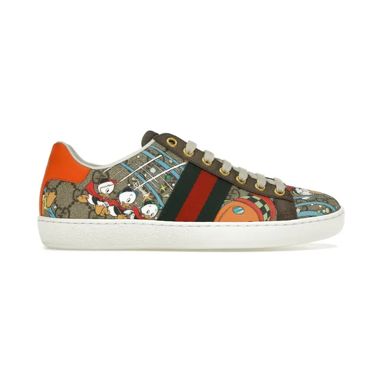 Gucci Ace x Disney Huey, Dewey, Louie Print (W) (649657 2M110 8960)