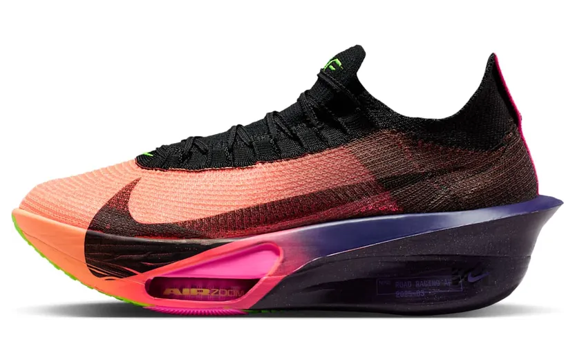 Nike ZoomX AlphaFly 3 “Orange Pulse / Purple Dynasty” (IO9573-800)