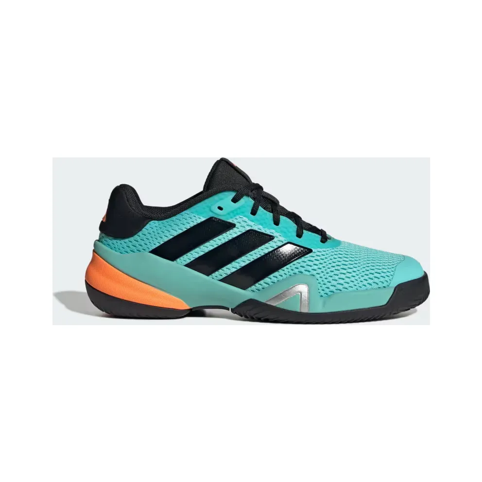 adidas Barricade Tennis “Flash Aqua / Core Black / Lucid Orange” (JR4447)