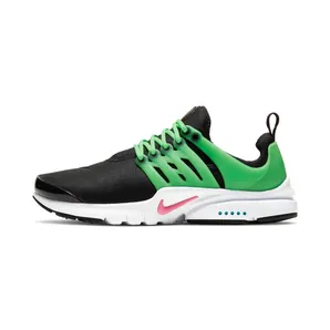 Nike Presto GS “Black / White / Green Strike / Hyper Pink” (DJ5152-001)