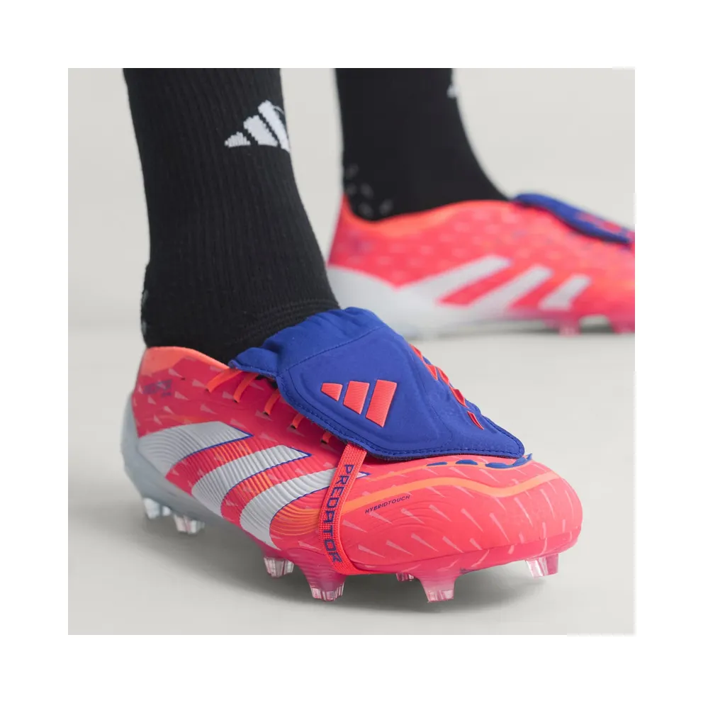 Adidas Predator Elite Fold-Over Tongue FG “Coral Blaze Pack” (JI1093)
