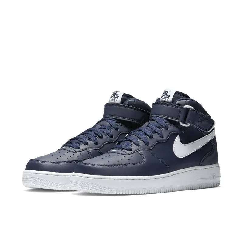 Nike Air Force 1 Mid Midnight Navy White Midnight Navy/White (315123-407)