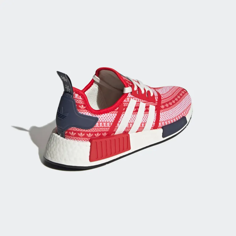 Adidas NMD_R1 Christmas Cloud White / Vivid Red / Shadow Navy (GZ4712)
