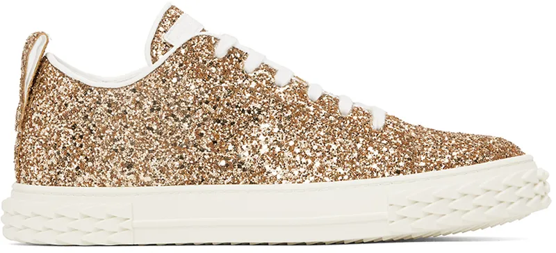 Giuseppe Zanotti Gold Blabber Sneakers (RU20027-93186)