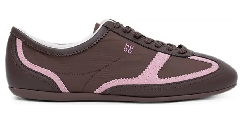 Hugo Boss Hugo met contrasterende afwerking “Brown” (50557871)