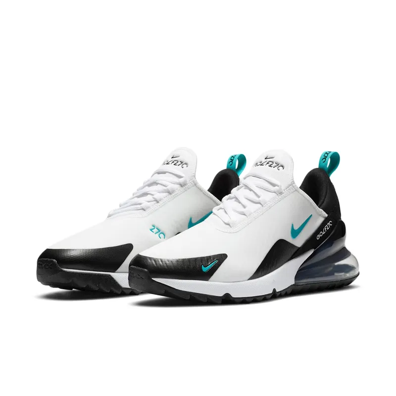 Nike Air Max 270 Golf White Dusty Cactus White/Black-Metallic Silver-Dusty Cactus (CK6483-100)