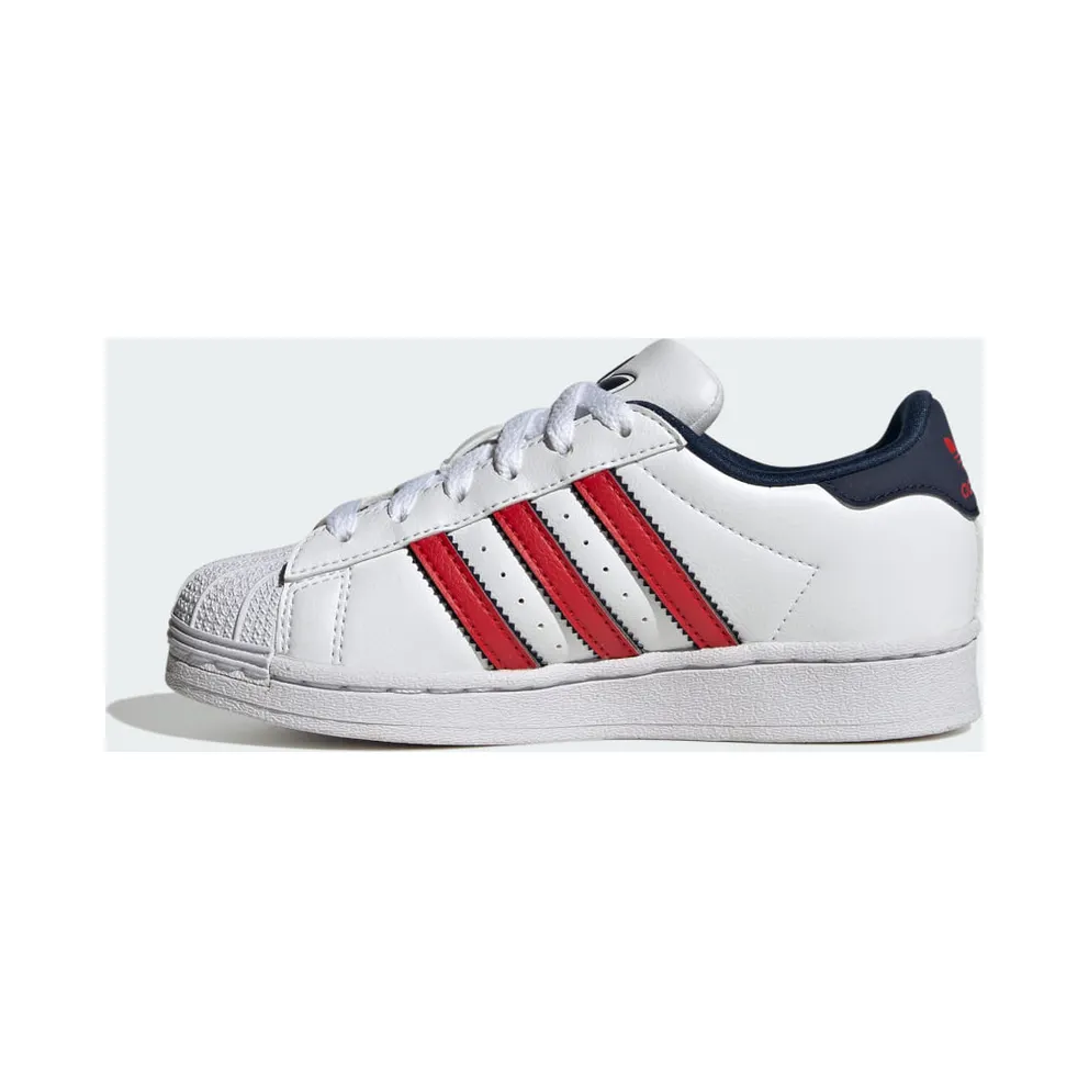 Adidas Superstar Kids Cloud White / Better Scarlet / Night Indigo (IG0255)