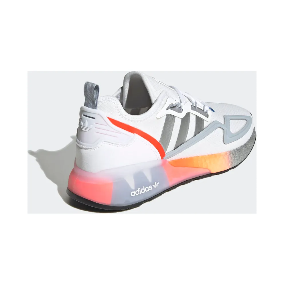 adidas ZX 2K Boost Cloud White / Metallic Silver / Glow Blue (FY5725)