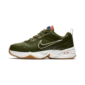 Nike Air Monarch IV Weekend Campout “Legion Green / Deep Royal Blue / Sail / Team Gold” (AV6676-300)