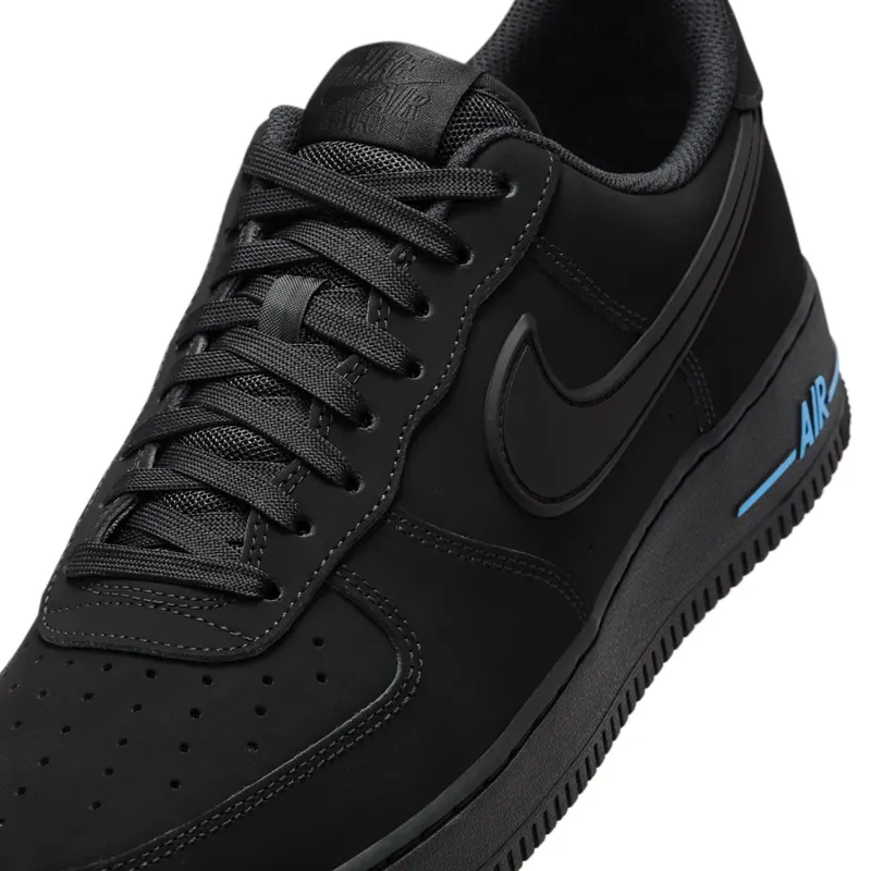 Nike Air Force 1 Low ’07 SE Black University Blue (HV6223-001)
