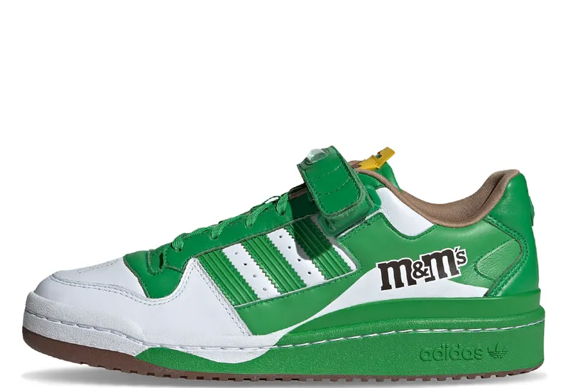 Adidas M&M’S Brand Forum Low 84 Green / Cloud White / Eqt Yellow (GY6314)