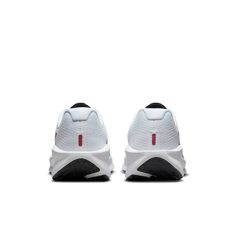Nike Downshifter 13 White Light Smoke Grey Black Fire Red (FD6454-104)