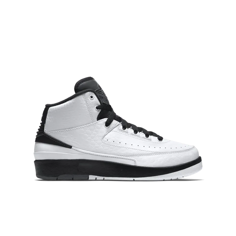 Jordan 2 Retro Wing It (GS) White/Black-Cool Grey (834283-103)