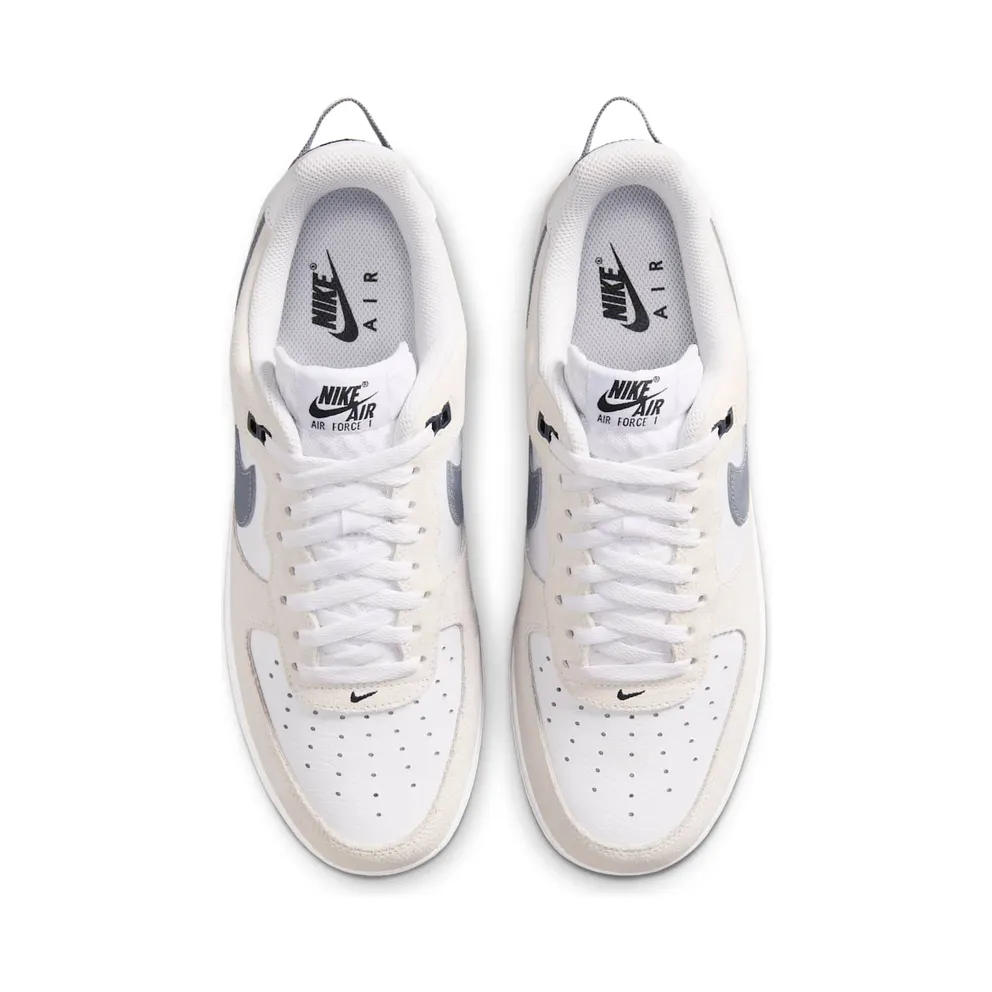 Nike Air Force 1 White/Black/Cool Grey/Metallic Cool Grey (IR2007-100)