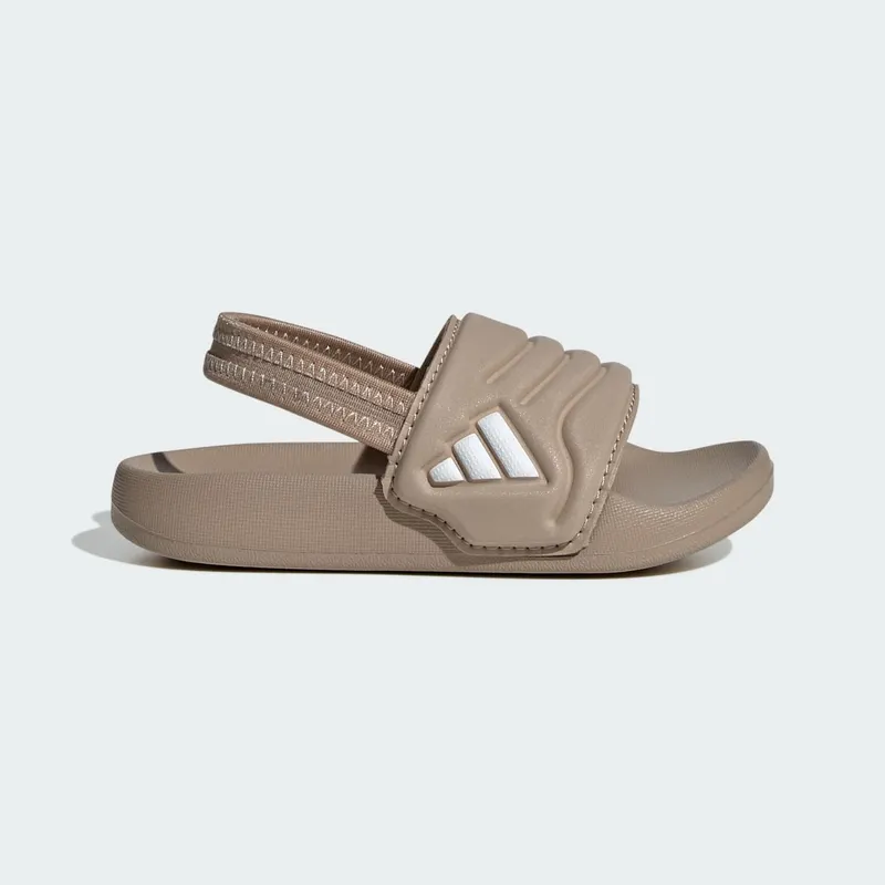 adidas Adilette Estrap 2.0 Slides Infants “Trace Khaki / Cloud White / Trace Khaki” (KZ9275)