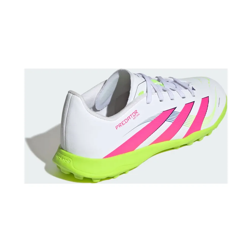 adidas Predator League Turf Cloud White Lucid Pink Lucid Lemon (ID3801)