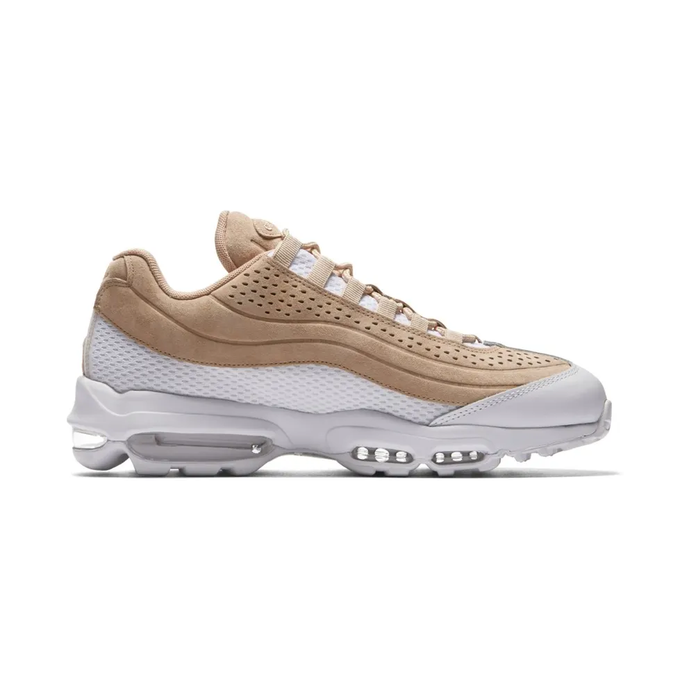 Nike Air Max 95 Ultra Prm Br “Vachetta Tan / White / Glacier Blue” (AO2438-200)