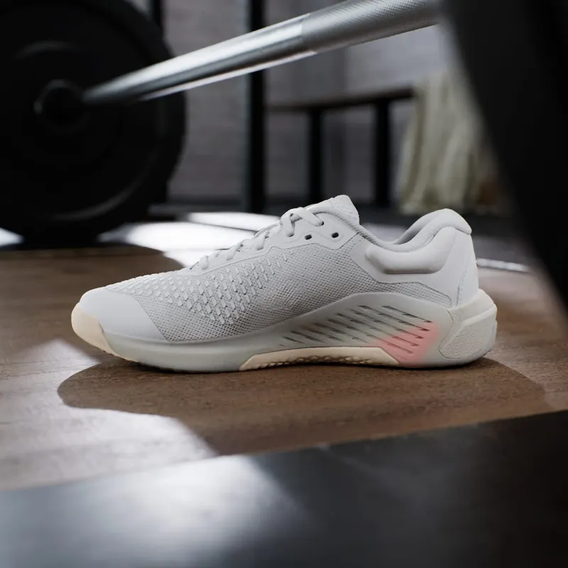 Adidas Dropset 4 Power Training Cloud White / Silver Metallic / Lucid Orange (JR4666)