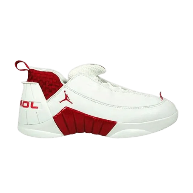 Jordan 15 OG Low White Red White/Deep Red (136035-161)