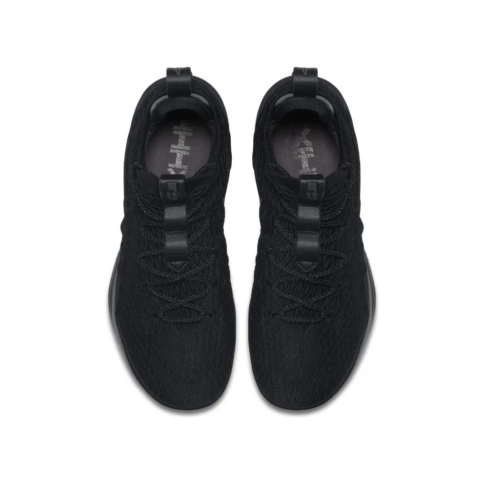 Nike LeBron 15 Low Blackout Black/Black-Thunder Grey (AO1755-004)