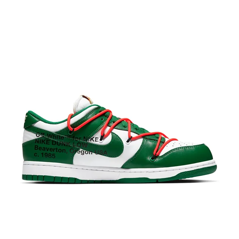 Nike x Off White Dunk Low ‘Pine Green’ (2019) (CT0856-100)