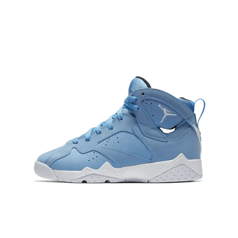 Jordan 7 Retro Pantone 2017 (GS) University Blue/White-Black (304774-400)