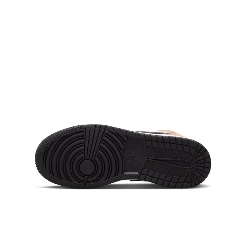 Air Jordan 1 Mid SE GS “Orange Suede” (DV1336-800)