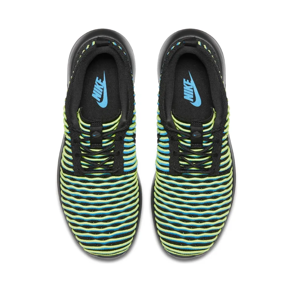 Nike Roshe Two Flyknit Photo Blue (W) Black/Photo Blue-Volt-Black (844929-003)