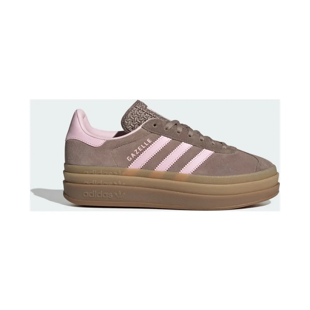 Adidas Gazelle Bold Trace Brown / Clear Pink / Earth Strata (JQ6436)