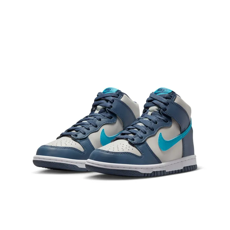 Nike DUNK HIGH GS “Light Bone / Diffused Blue” (DB2179-006)