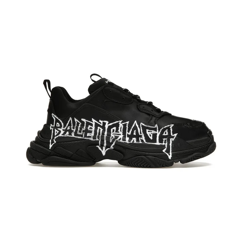 Balenciaga Triple S DIY Metal Artwork Black (536737W2FAY1090)