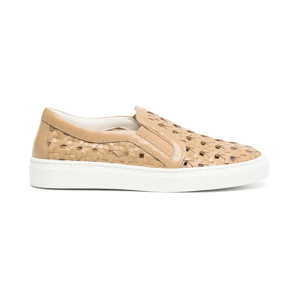Madison.Maison Perforierte – Brown (WOVENSNEAKER)