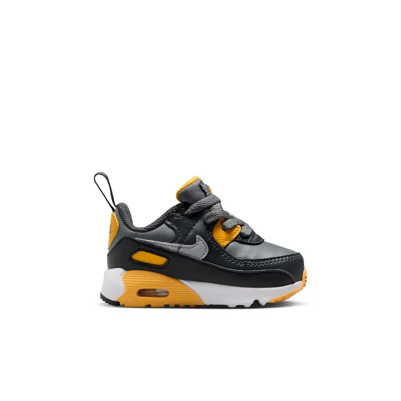 Nike Air Max 90 EasyOn TD “Smoke Grey Yellow” (HF6359-004)
