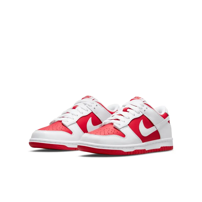 Nike Dunk Low Championship Red (GS) (2021) (CW1590-600)
