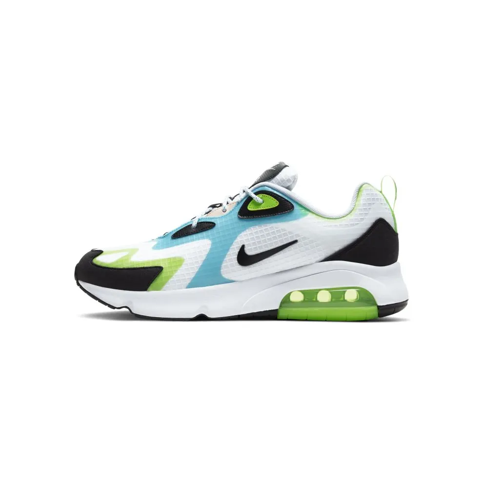 Nike Air Max 200 SE Black Electric Green White/Black/Electric Green (CJ0575-101)