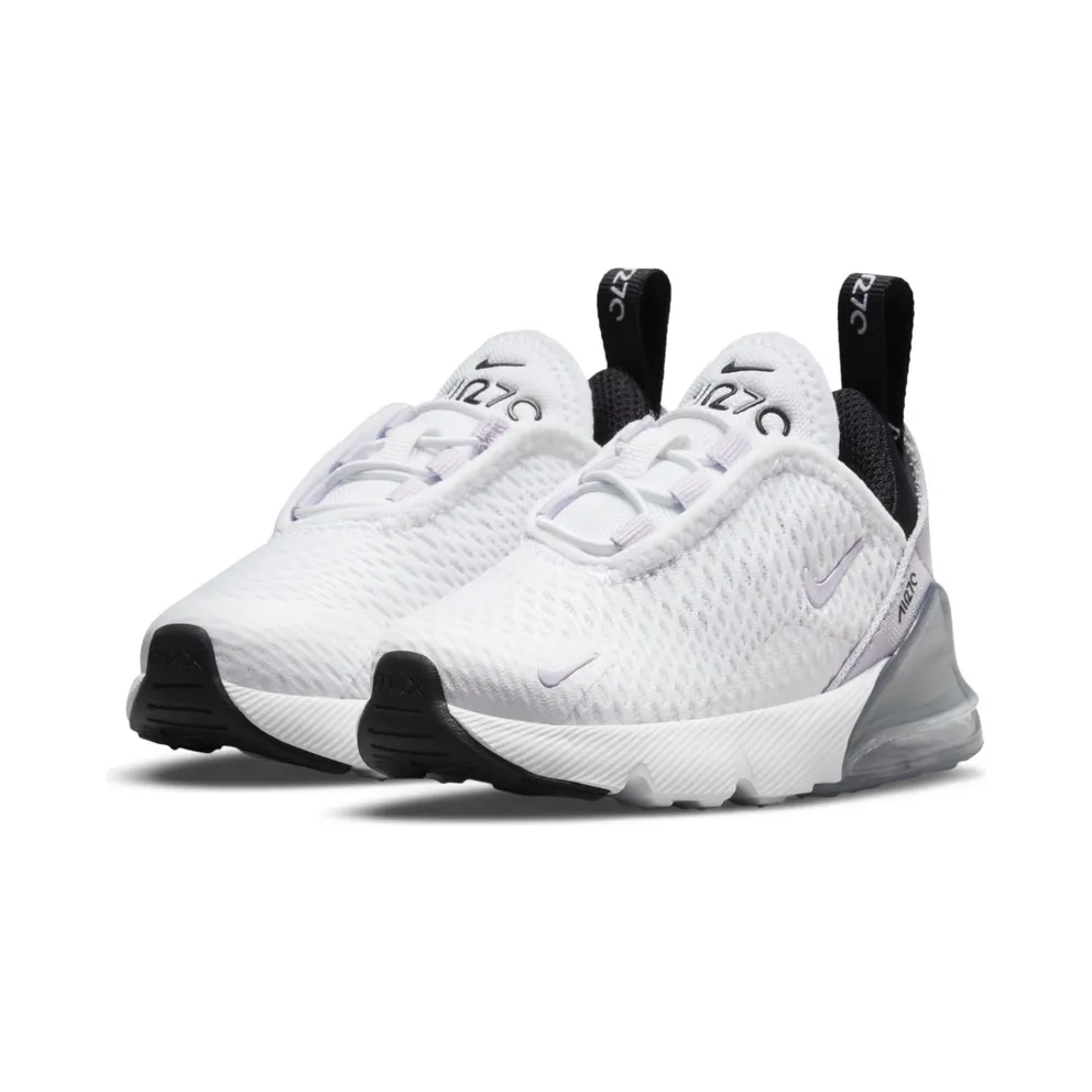 Nike Air Max 270 “White / Black / Metallic Silver / Pure Violet” (DD1646-159)