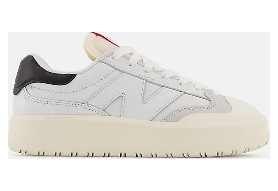 New Balance White & Black CT302 Sneakers (CT302OD)